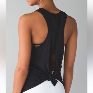 Lululemon All Tied Up Tank Top Black